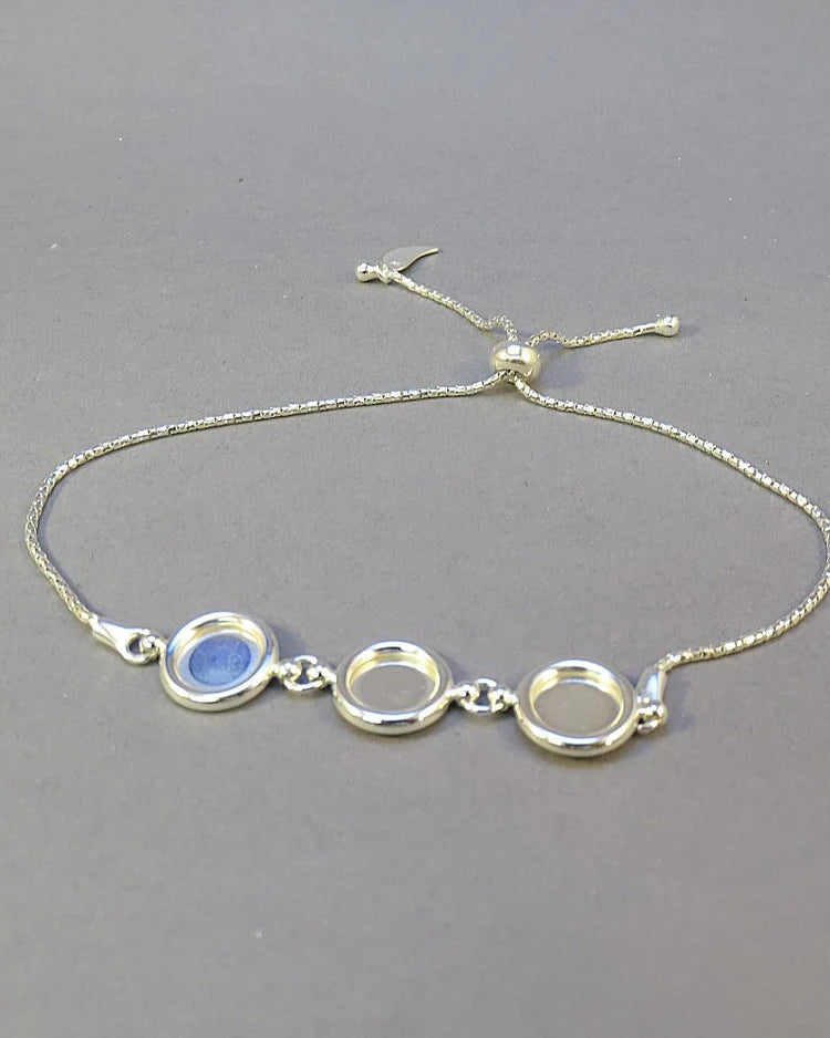 Open Circle Trio Bracelet