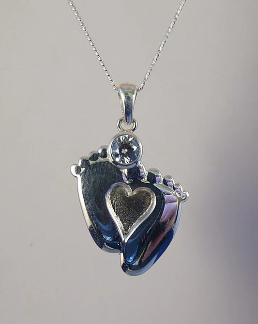 Footprints Pendant