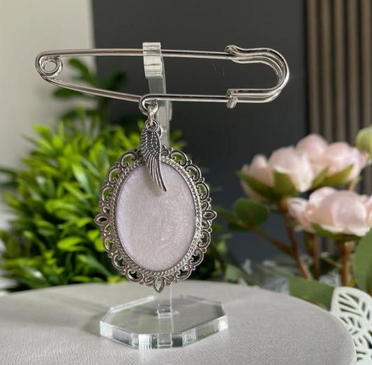 Single Bridal Bouquet Pin/ Mens Lapel Pin