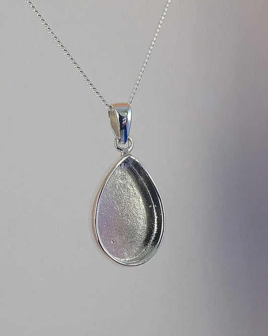 Pear Shape Solid Pendant