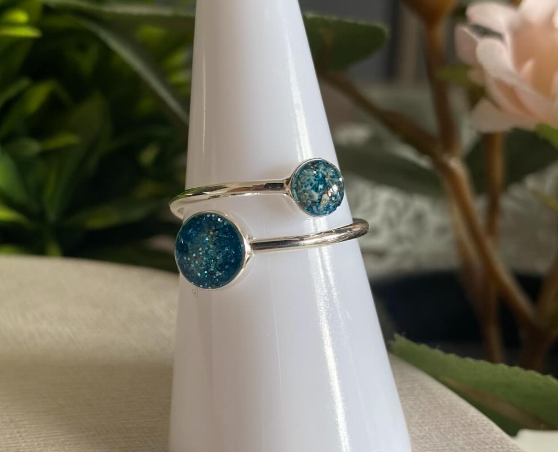 Double Circle Adjustable Ring