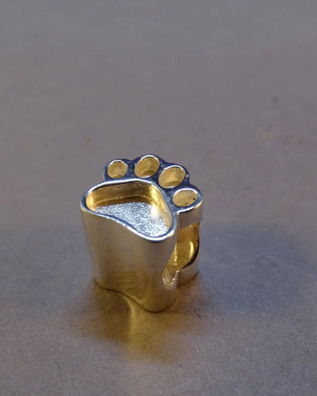 Paw Print Design Charm