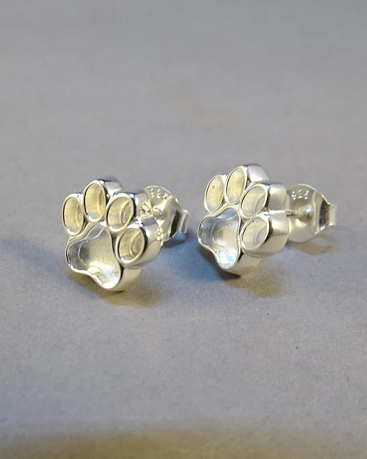 Paw Print Earrings