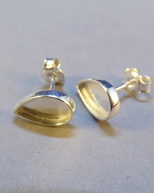 Pear Stud Earring