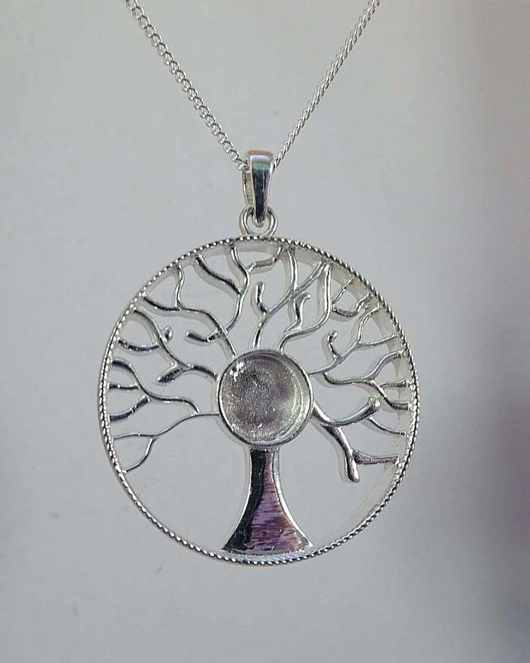 Silver Life Tree Pendant
